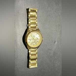 Beverly Hills Polo Club Men’s Gold Watch 46mm